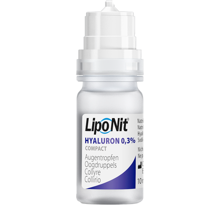  Lipo Nit Compact Augentropfen 0,3% Hyaluron Einzelflasche Ansicht 3