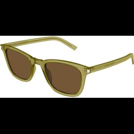 Saint Laurent Sonnenbrille Damen Saint Laurent SL 716 SLIM 50 Grün