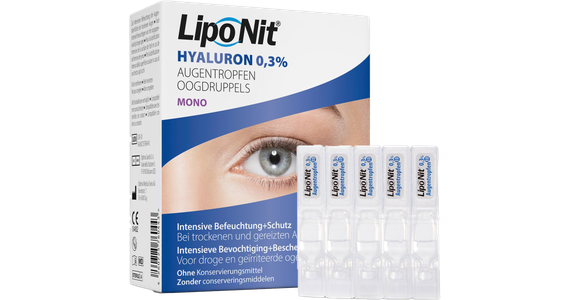  Lipo Nit Augentropfen 0,3% Hyaluron - Ampullen Ansicht 1