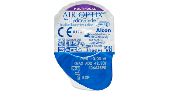 Air Optix plus HydraGlyde multifocal 6er - Ansicht 6