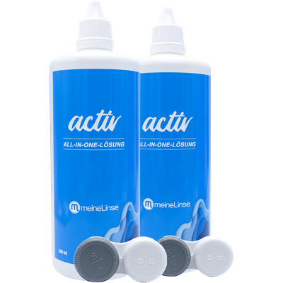 All in One Lösung meineLinse activ All-in-One Doppelpack Ansicht 2