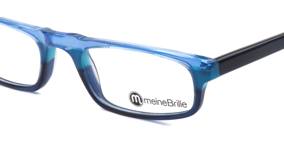 meineBrille 04-79040-02, Hellblau/Dunkel Blau nah - Mening 7
