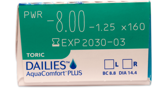 Dailies AquaComfort plus toric 30er - Mening 4
