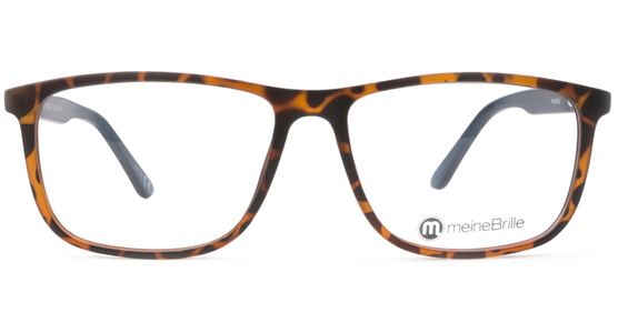 meineBrille 04-96060-02, Havanna/Petrolblau Matt front - Ansicht 3