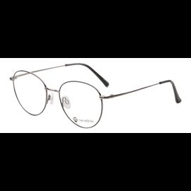 meineBrille 04-96090-01, Schwarz/Gun Glänzend links