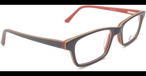 meineBrille 04-69240-01, Dunkel Blau/Orange/Rot rechts - Mening 5