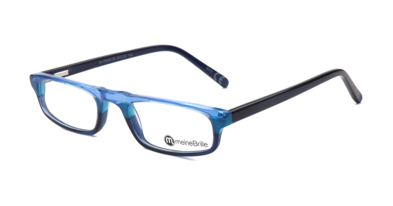 meineBrille 04-79040-02, Hellblau/Dunkel Blau links - Mening 2