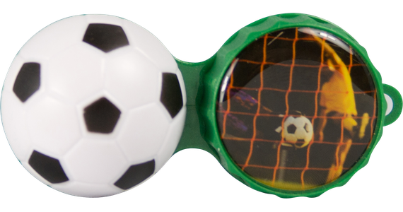 3D-Linsenbehälter Fussball - Ansicht 3