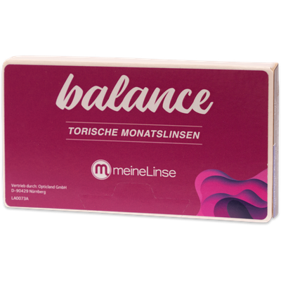 meineLinse balance torische Monatslinsen 6er - Ansicht 2