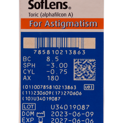 SofLens toric 6er - Ansicht 3