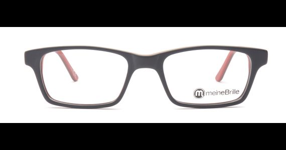 meineBrille 04-69240-01, Dunkel Blau/Orange/Rot front - Mening 3