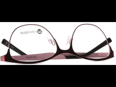 meineBrille 04-87010-02, Rot/Rosa Matt umgedreht
