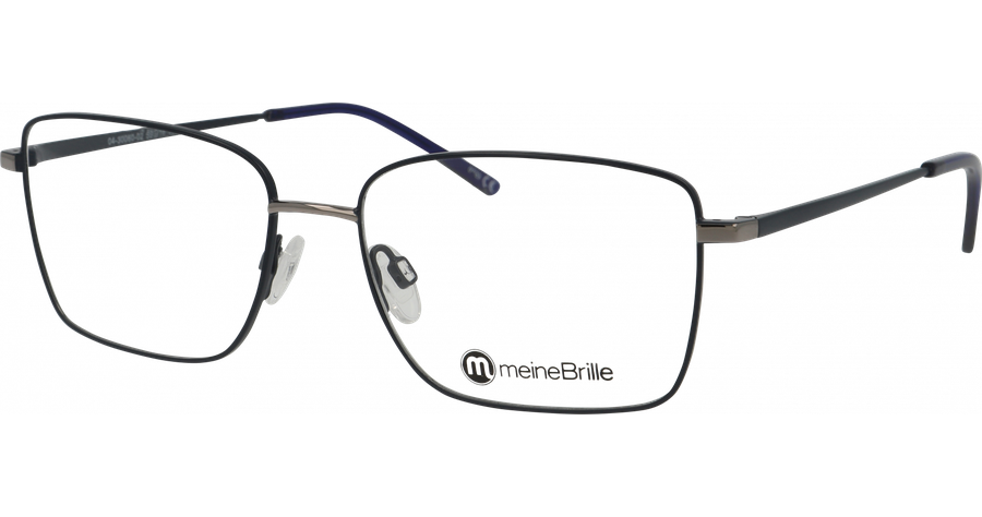 meineBrille Brille Herren meineBrille 04-30060-02, Nachtblau/Hellgrau Mening 1