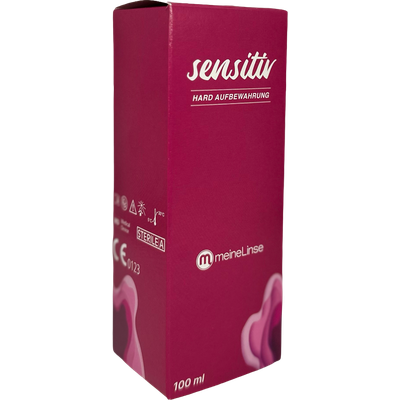  meineLinse sensitiv hard Aufbewahrung Einzelflasche Ansicht 3