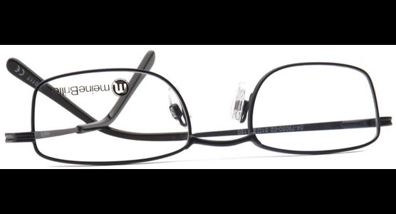 meineBrille 04-79050-02, Dunkel Blau Matt umgedreht - Ansicht 6