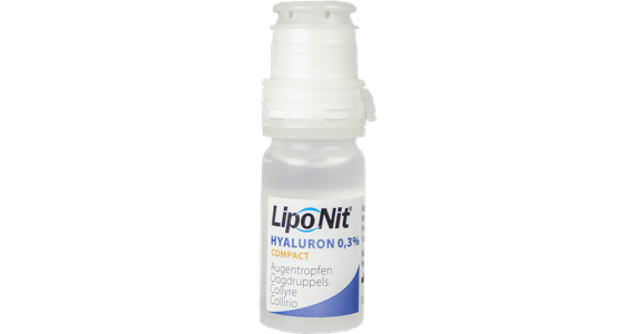 LipoNit Compact Augentropfen 0,3% Hyaluron Einzelflasche - Ansicht 2