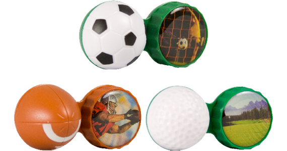 3D-Linsenbehälter Fußball - Ansicht 2