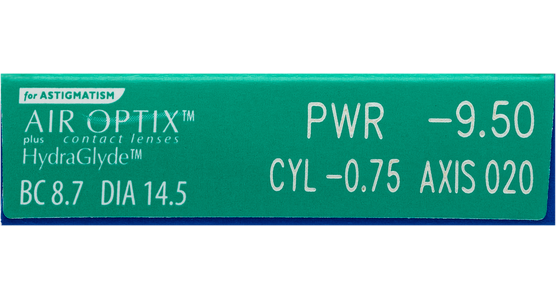  Air Optix plus HydraGlyde for Astigmatism 3er - Ansicht 5