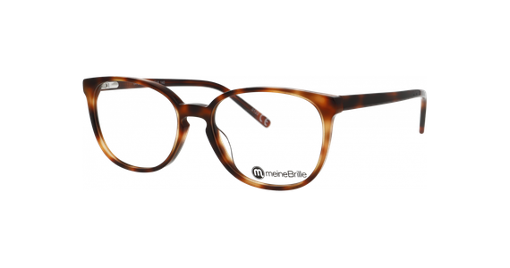 meineBrille 04-20170-01, Havanna Schräg links - Mening 2