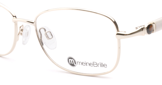 meineBrille 04-69100-02, Gold/Perlmutt nah - Mening 4