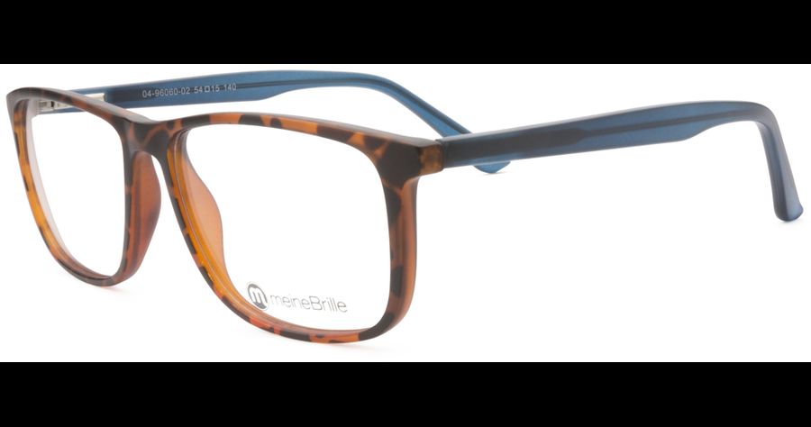 meineBrille 04-96060-02, Havanna/Petrolblau Matt links