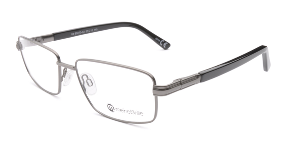 meineBrille 04-69070-02, Dunkel Gun/Schwarz links - Mening 2