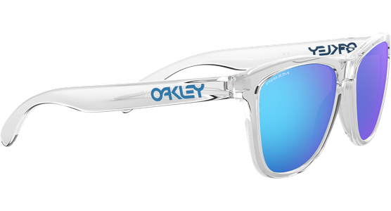 Oakley Frogskins Crystal Clear / Prizm Sapphire OO9013 D0 55 - Mening 15