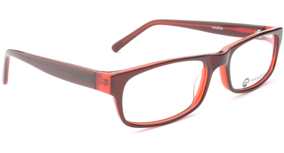 meineBrille 04-69220-01, Braun/Rot rechts - Ansicht 6