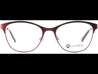 meineBrille 04-87010-02, Rot/Rosa Matt front