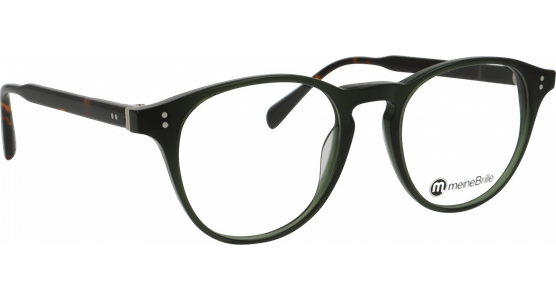 meineBrille 04-30070-01, Dunkelgrün/Havanna - Ansicht 5