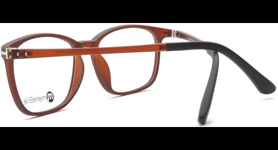 meineBrille 04-69120-02, Dunkel Braun Matt hinten - Ansicht 7