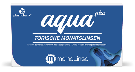 meineLinse aqua plus torische Monatslinsen 3er - Ansicht 3
