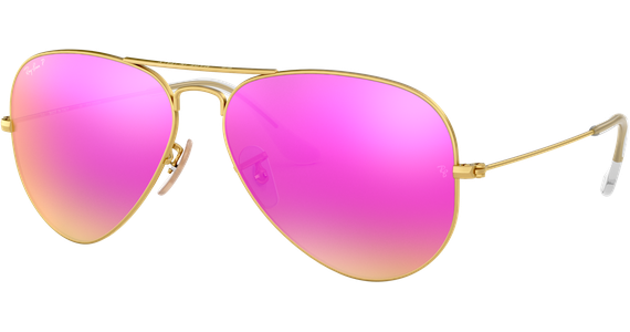 Ray-Ban Aviator Flash Lenses RB3025 112/1Q 58 - Mening 2