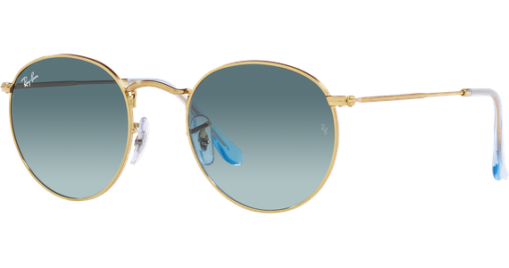 Ray-Ban Round Metal RB3447 001/3M - Mening 2