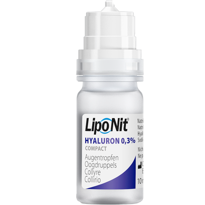 LipoNit Compact Augentropfen 0,3% Hyaluron Einzelflasche - Ansicht 3