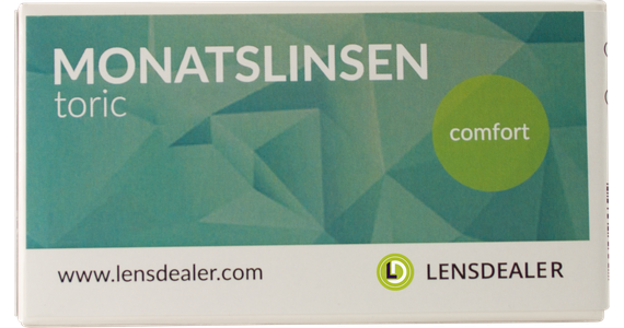  Lensdealer Monatslinsen comfort toric Ansicht 1