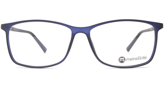 meineBrille 04-69020-01, Blau Matt front - Ansicht 3