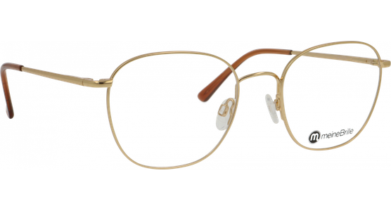 meineBrille 04-20180-02 Gold matt Schrägansicht rechts - Ansicht 5