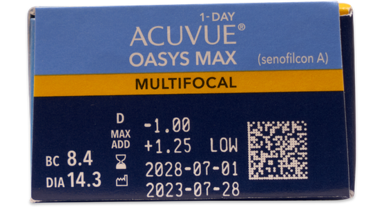 Acuvue Oasys Max 1-Day Multifocal 30er - Mening 4