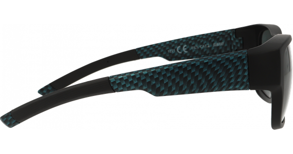 SunRay 06-00310-02 Überbrille,  Schwarz/Carbon, Blau matt - Mening 4
