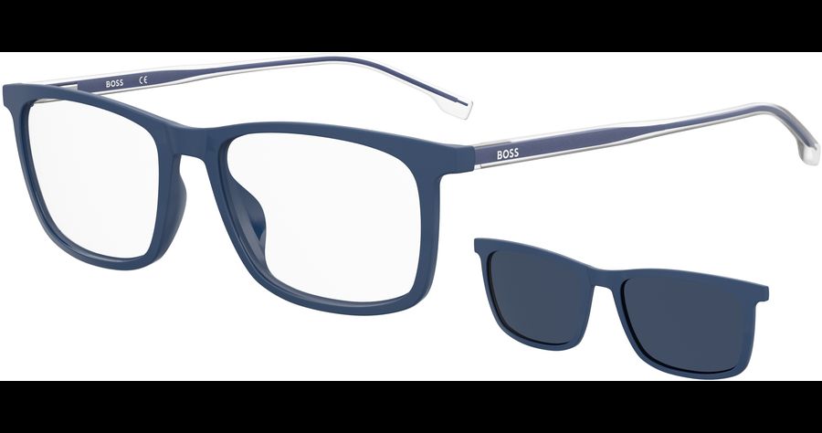 Hugo Boss Brille Herren HUGO 1150/CS  FLL MATTE Blau  Ansicht 1
