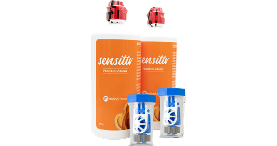  meineLinse sensitiv Peroxidlösung 2x360ml Ansicht 1