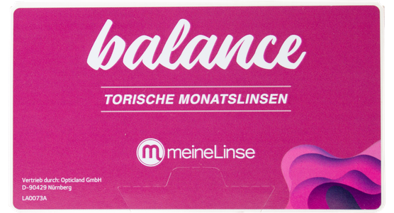 meineLinse balance torische Monatslinsen 3er - Mening 2