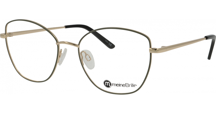 meineBrille Brille Damen meineBrille 04-40110-02, Sandgrau/Gold glänzend Mening 1