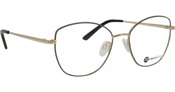meineBrille 04-40110-02, Sandgrau/Gold glänzend - Mening 3