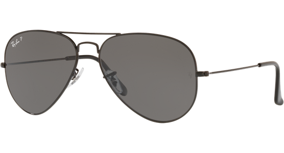 Ray-Ban Aviator Total Black RB3025 002/48 58 - Mening 2