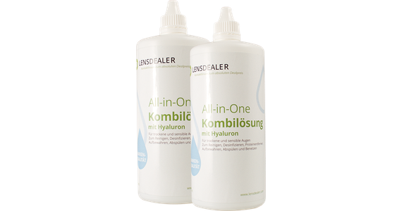 Lensdealer All-in-One Kombilösung 2x360ml - Ansicht 2