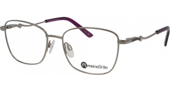meineBrille 04-40120-02, Silber/Blaulila - Ansicht 2