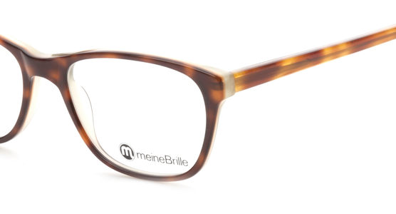 meineBrille 04-69040-03, Dunkel Havanna/Honig nah - Ansicht 4