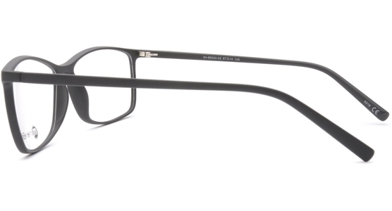meineBrille 04-69020-02, Schwarz Matt seite - Ansicht 4